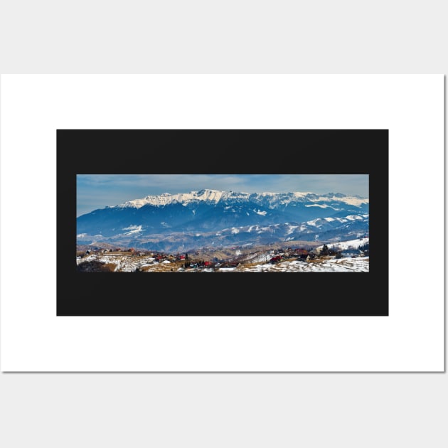 Bucegi mountains in Romania Wall Art by naturalis